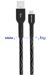 Flexstick USB-microUSB 1.5 м (черный/серый)