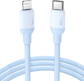 US387 20313 USB Type-C - Lightning (1 м, голубой)