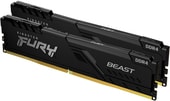 FURY Beast 2x8GB DDR4 PC4-25600 KF432C16BBK2/16