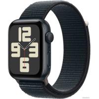 Apple Watch SE 2 44 мм (алюминиевый корпус, полуночный/полуночный, нейлоновый ремешок)