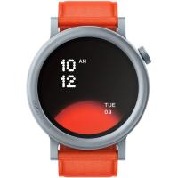 CMF Watch Pro 2 (светло-серый, оранжевый кожаный ремешок)