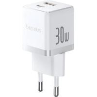 Baseus Palm Fast Charger C+U 30W EU P1011160A213-00 (белый)