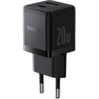 Baseus Palm Fast Charger C+U 20W EU P10111608113-00 (черный)