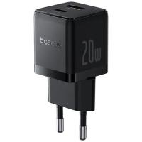 Baseus Palm Fast Charger C+U 20W EU P10111608113-01 (черный)