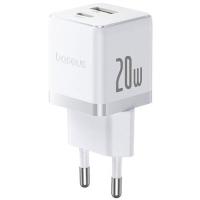 Baseus Palm Fast Charger C+U 20W EU P10111608213-01 (белый)