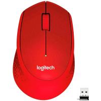 Logitech M330 Silent Plus (красный)